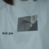 プリントルーズTシャツ