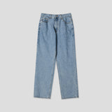 Handle Over Embroidered Denim Pants