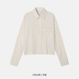 Clo Cut-off Pigment Shirt