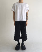 ストラップ ピンタック バミューダパンツ(3colors)
