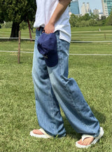 Gonzo Linen Cool Medium Denim Pants