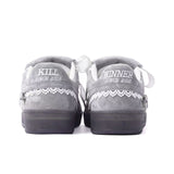 KILLWINNER Gray German Training-style Shoes, Retro and Stylish Casual Sneakers for Women 
