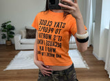 stay close lettering tee
