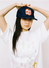 スケッチクロスTシャツ - ホワイト