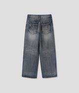 Bake Washed Embo Denim