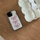 [MADE] ピンキーリボン[エポクシーバンパーケース]