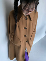 ケープウーレンコート (CAMEL)