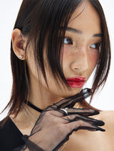 SHINE STAR SINGLE EARRINGS (M)