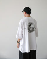 ツキオーバーサイズハーフTシャツ