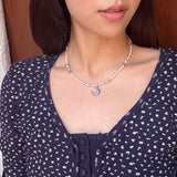[MADE]Ivory stone Necklace (S)