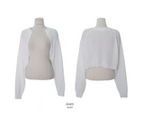 Beautiful Simple Knit Bolero (4color)