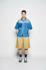 25SS ワイドチノショートパンツ ベージュ