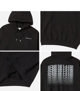 25SS NOISE MOTION LOGO HOODIE BLACK