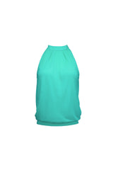 Drape Neck Top [Mint]