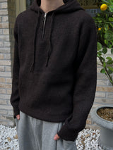 Commute Cropped Hood Knit (M / L, 3 Colors)