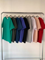 [A-T0132] マッスルフィットポンチ半袖Tシャツ (9色)