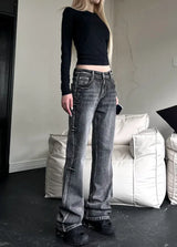 Vintage Semi-Flared Denim