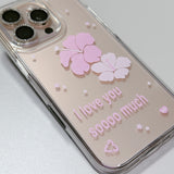 ily soooo muchジェルハードスマホケース