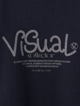 drawing artwork sweatshirt [navy]
