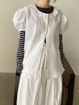 lovely puff blouse