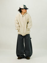 EE Stone Vintage Work Hoody Zip-up