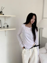 クラウドデュデックシャーリングチームロングスリーブTシャツ(4 Colors)