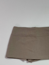Roina Low-Waist Slim Skirt (Beige)