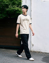 26SS★ ドリブンカレッジリンガーTシャツ