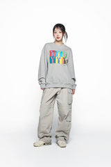 25SS ALIEN RABBIT POPART SWEATSHIRT MELLANGE