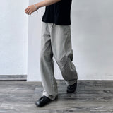 Washed Form Wide Pants