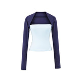 Arin Bolero Layered Slim T-shirt