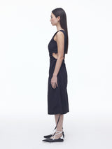 Nylon Heart String Dress (BK)