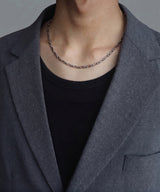 Men's Surgical Stainless Steel Necklace_CLEF Stream NEC