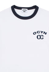 リンガーTシャツ ホワイト