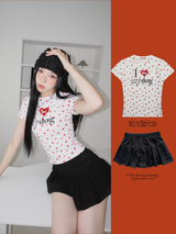 My Love Puppy Lovely Short Sleeve T-shirt