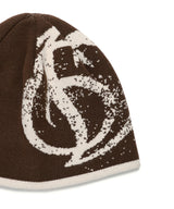 DUST TRIBE LOGO BEANIE BROWN(CV2EFUAB32A)