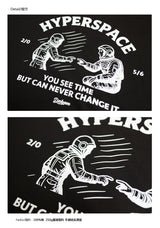 DAKYAM 2025S/S ハイパースペース コンタクトプリンティングTシャツ