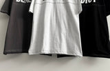 Dict Stitch Boxy Fit Short Sleeve Tee