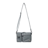 24FW SYMBOL RIVET MULTI POKET CROSS BAG GREY