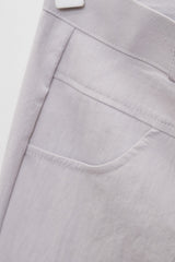 Slim Line Capri Pants (Light Gray/2size)