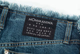 LOW-RISE DENIM PANTS (FOR UNISEX)