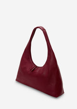 Mega Jersey in Burgundy Red