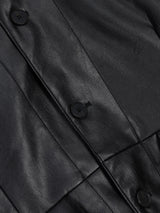 Web Leather Jacket