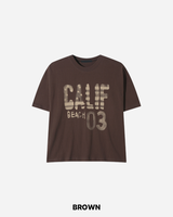 カーフプリントショートスリーブTシャツ