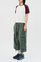 (W) Eve Half Sweatshirt (2color)