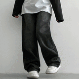Shuton Basic Wide Denim Pants (4 colors)