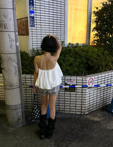 Layered Belt SET Balloon Pumpkin Shorts