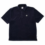 EXAMPLE MINI ROUND LOGO PATCH VELVET POLO SHIRT