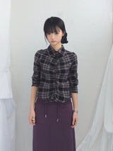 Slim Base String Long Skirt