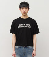 ポエトスラブクロップドTシャツ